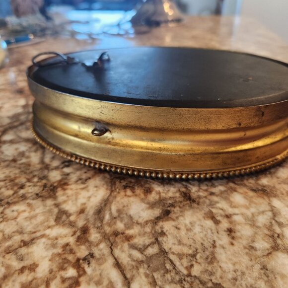 Hard to find Antique Oval Framed Portrait Of Anne Maria of Austria With Ornate B - Picture 8 of 9